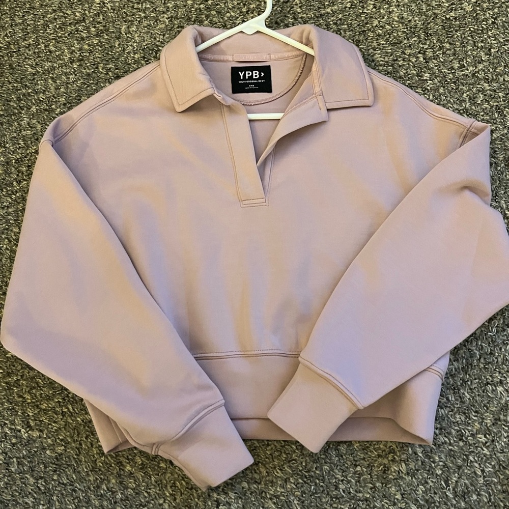 YPB mauve Pullover Sweatshirt